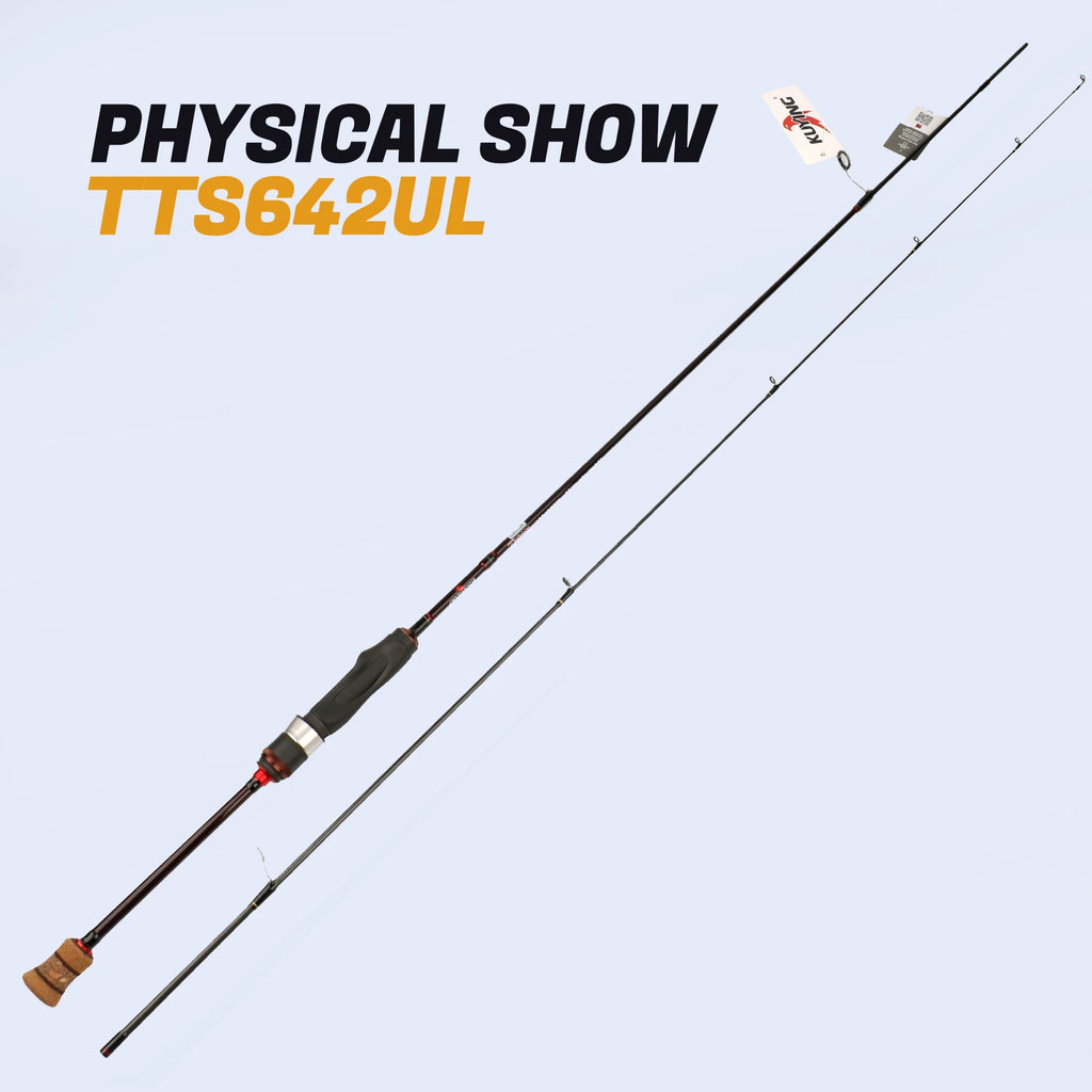 Deliver from USA KUYING TETON TTC662L TTC632UL TTS662L TTC602LS TTS602LS Fishing Lure Rod Casting Spinning River Stream Carbon