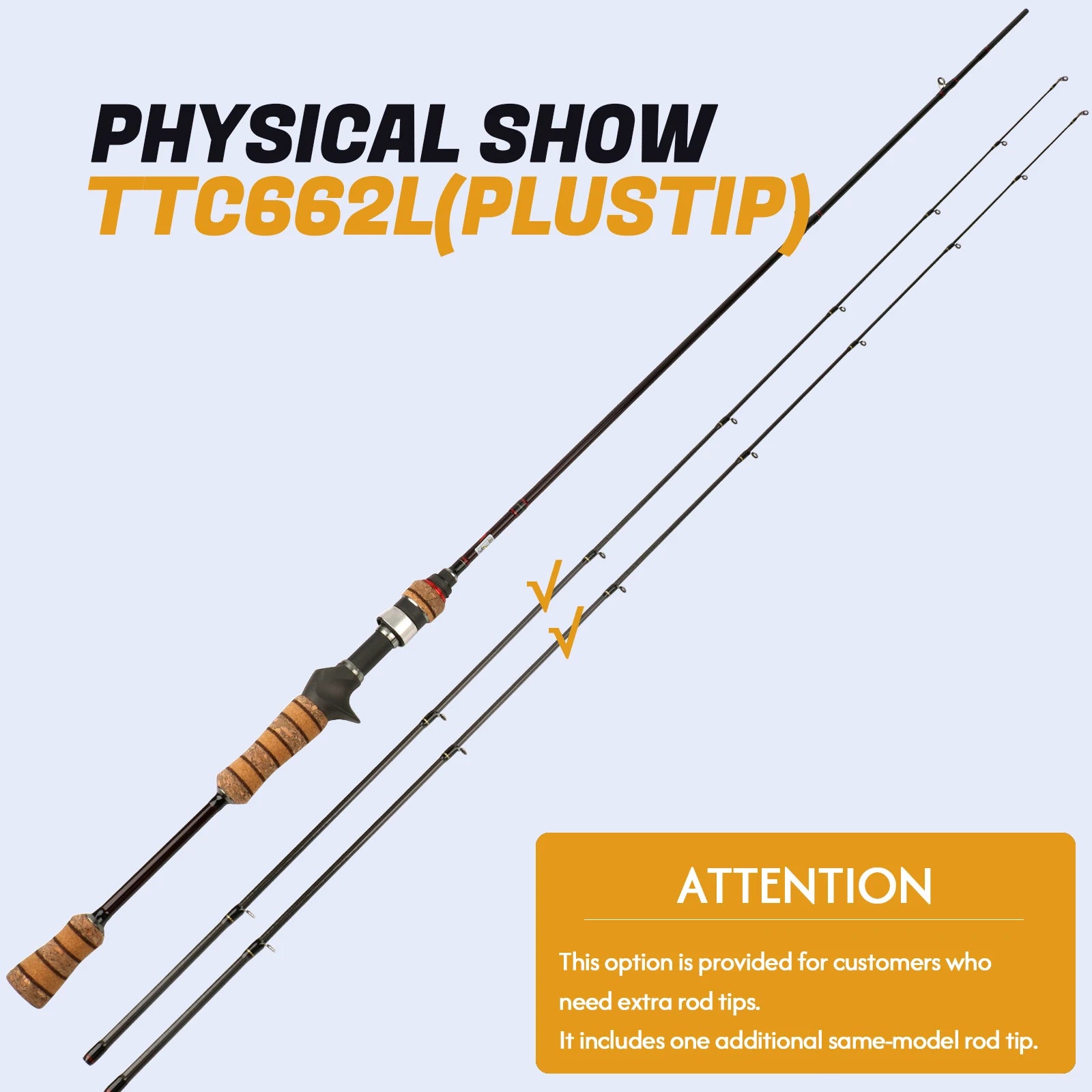 Deliver from USA KUYING TETON TTC662L TTC632UL TTS662L TTC602LS TTS602LS Fishing Lure Rod Casting Spinning River Stream Carbon