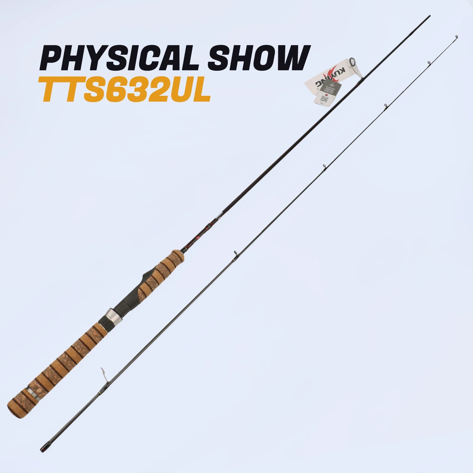 Deliver from USA KUYING TETON TTC662L TTC632UL TTS662L TTC602LS TTS602LS Fishing Lure Rod Casting Spinning River Stream Carbon