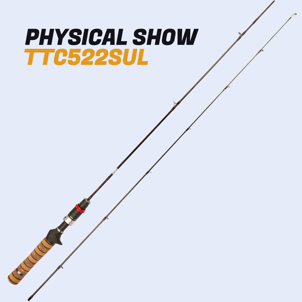 Deliver from USA KUYING TETON TTC662L TTC632UL TTS662L TTC602LS TTS602LS Fishing Lure Rod Casting Spinning River Stream Carbon