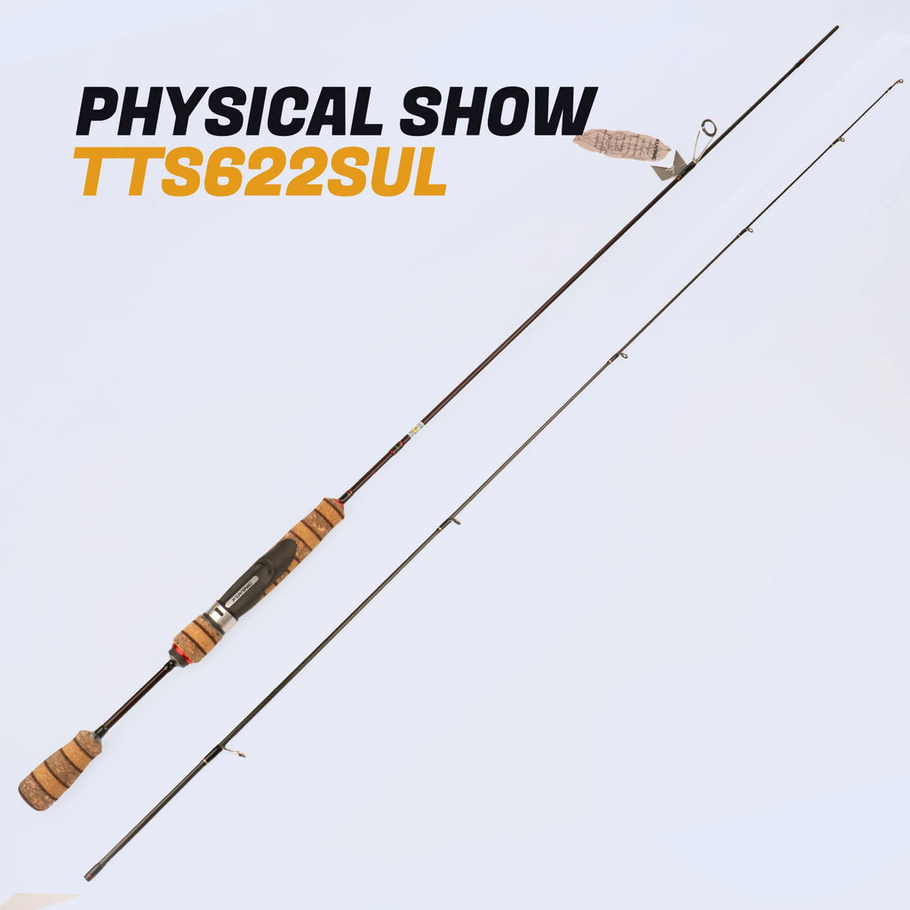 Deliver from USA KUYING TETON TTC662L TTC632UL TTS662L TTC602LS TTS602LS Fishing Lure Rod Casting Spinning River Stream Carbon
