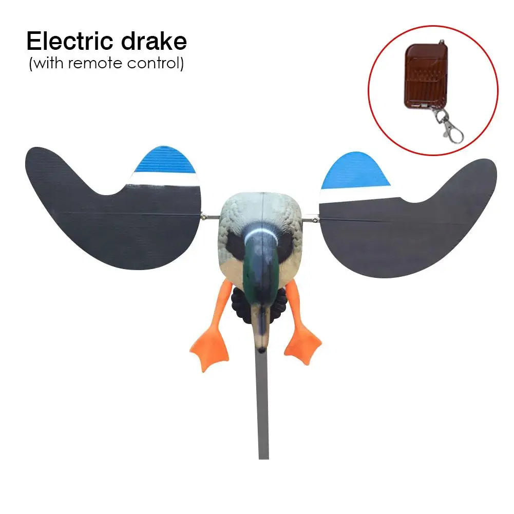 Duck Decoy Hunting Bait  Outdoor Duck Decoy Electric Or Wind Powered Motion Duck Decoy