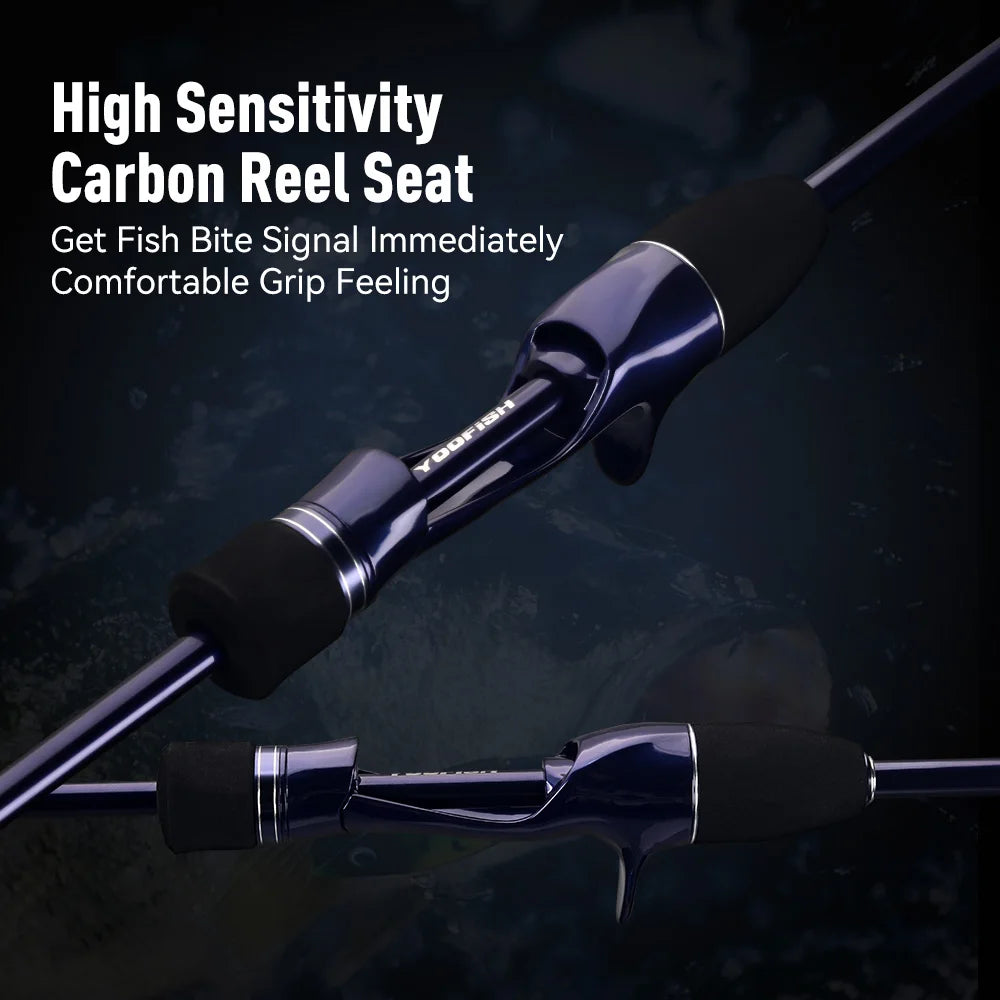 Yoofish ZORO1.45m 1.75m Light Carbon Fishing Rod 145M/H 65g/63g 175H 72g Titanium Tip  Casting Rod