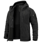 Men's Hunting Full Zip Multi-Pockets Fleece Jacket