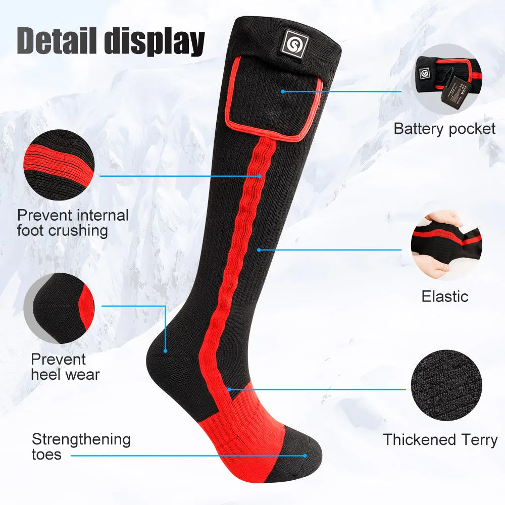 Winter Rechargeable Heating Socks