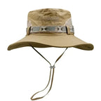 Outdoor Summer Men's Wide Brim Bucket Hat