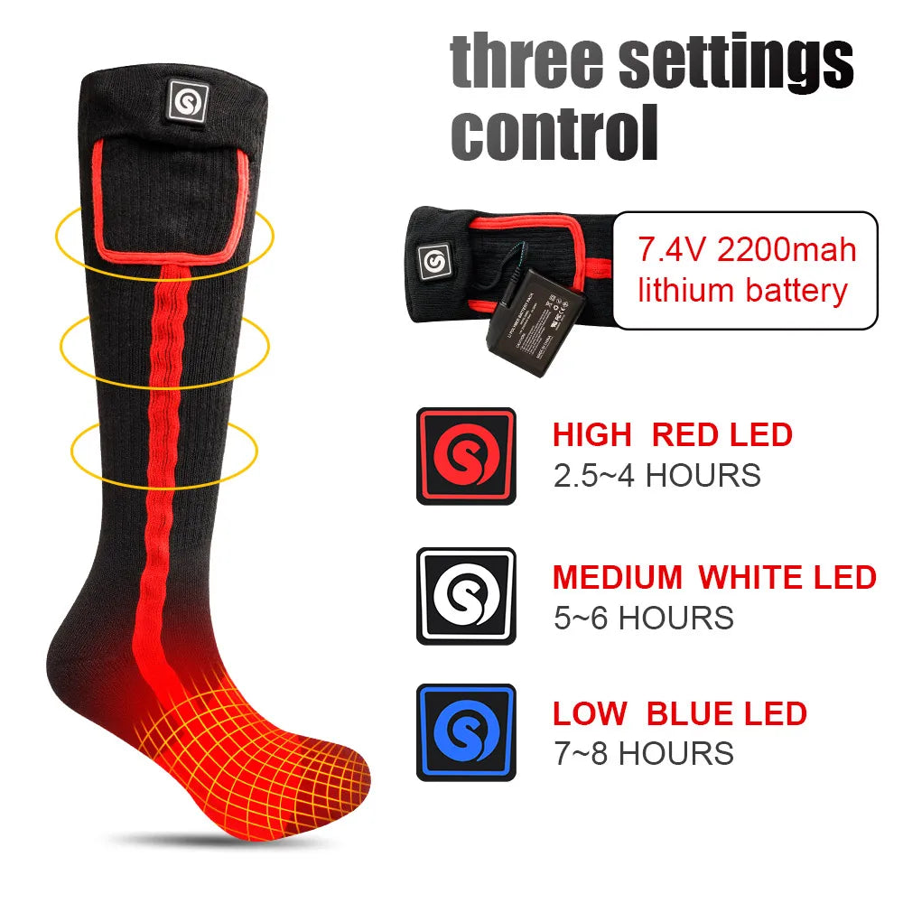 Winter Rechargeable Heating Socks