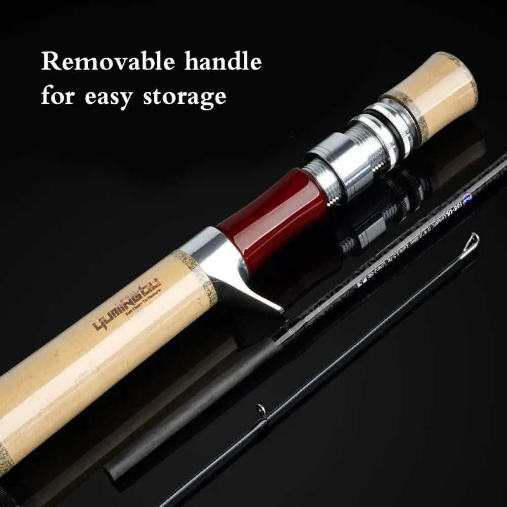 Fishing Fame - Chixi Fourth Generation - Fuji Guide Ring Ultralight Micro Bait Rod Super Soft UL Adjustment, Stream Lure Rod.