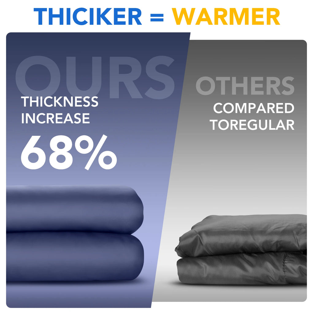 Ultralight Waterproof Warm Sleeping Bag with Compression Sack