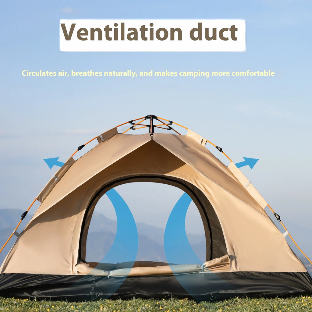 3-4 Person Portable Instant Pop-Up Tent