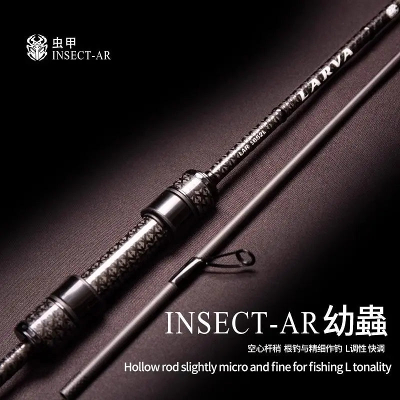 INSECT-AR Larva L Fast Action Spinning/Casting Rod Ultralight Trout Panfish Rod 1.95/2.06m