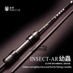 INSECT-AR Larva L Fast Action Spinning/Casting Rod Ultralight Trout Panfish Rod 1.95/2.06m