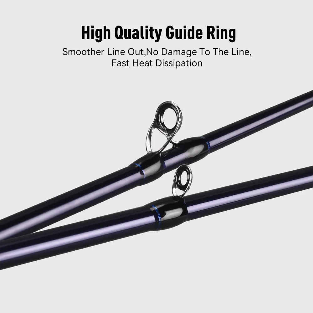 Yoofish ZORO1.45m 1.75m Light Carbon Fishing Rod 145M/H 65g/63g 175H 72g Titanium Tip  Casting Rod
