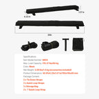 SucceBuy 30 inch Soft Roof Rack Pad Universal Car Roof Rack Pad for Kayak Carrier SUP Canoe Snowboard