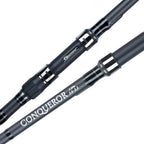 BIUTIFU 2Tips  Fishing Rod 3.5lb 7Sections 4.2/3.6/3.0m 30t Carbon Fiber  Throwing 60-150m Shore Casting Spinning Pole