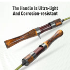 STREAM KING  Spinning Fishing Rod  61.9g Ultralight Casting Carbon Rods MF Action UL L power  Fishing Tackle Travel Rod