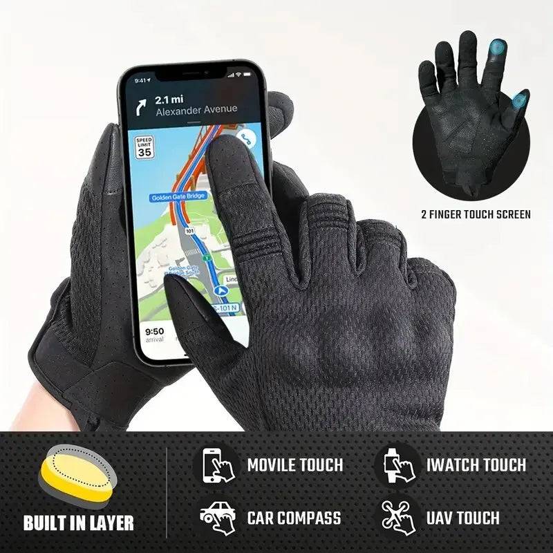 Tactical Gloves Touch Screen Support