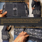600D Nylon Quick Release Tactical Vest with Multi-Magazine Pouches, Outdoor Hunting Airsoft Plate Carrier