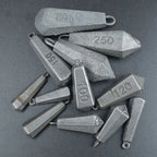 5pcs   Fishing Fall Hook Connector Line Iron Sinker Additional Weight 30g-180g for  Fishing Sinker
