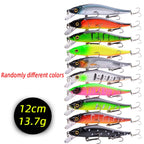 3/5/8Pcs Random Minnow Fishing Lure set High Quality Swimming Bait Wobble Bait Crankbait
