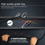 Sougayilang Professional Fishing Rod with Ultra Light and High Carbon Material EVA Comfortable Grip Enjoying the Fun of Fishing