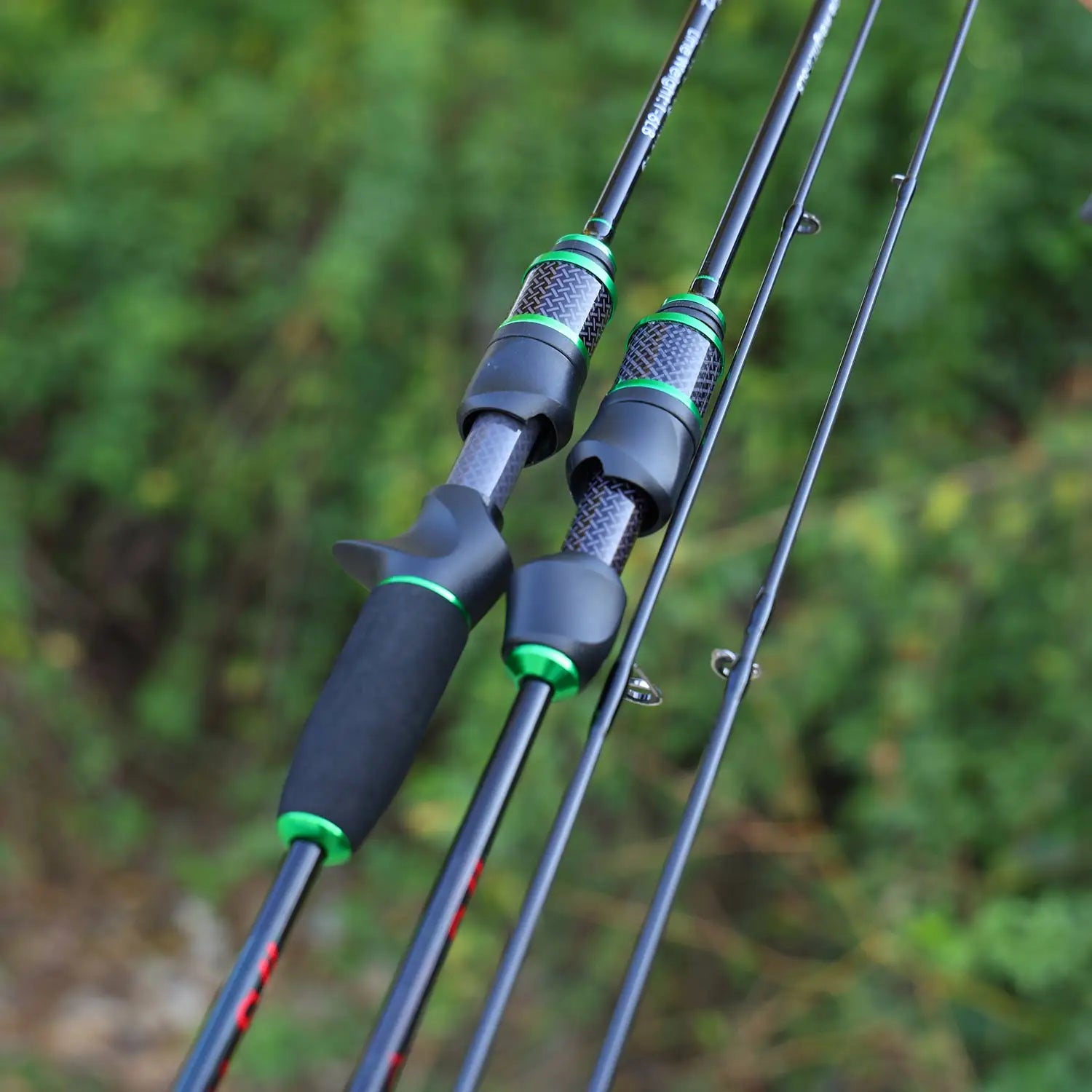 Sougayilang Professional Fishing Rod with Ultra Light and High Carbon Material EVA Comfortable Grip Enjoying the Fun of Fishing