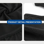 Breathable Black Cross Balaclava Caps for Men Face Ski Mask Beanie Four Seasons Bicycle Hiking Outdoor Sports Tool Bonnet