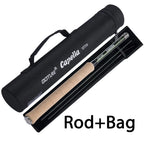 Goture Tenkara Fly Fishing Rod Combo 3.6m Ultralight Carbon Fiber Rod with Line Lure Clipper Portable  Rod Set