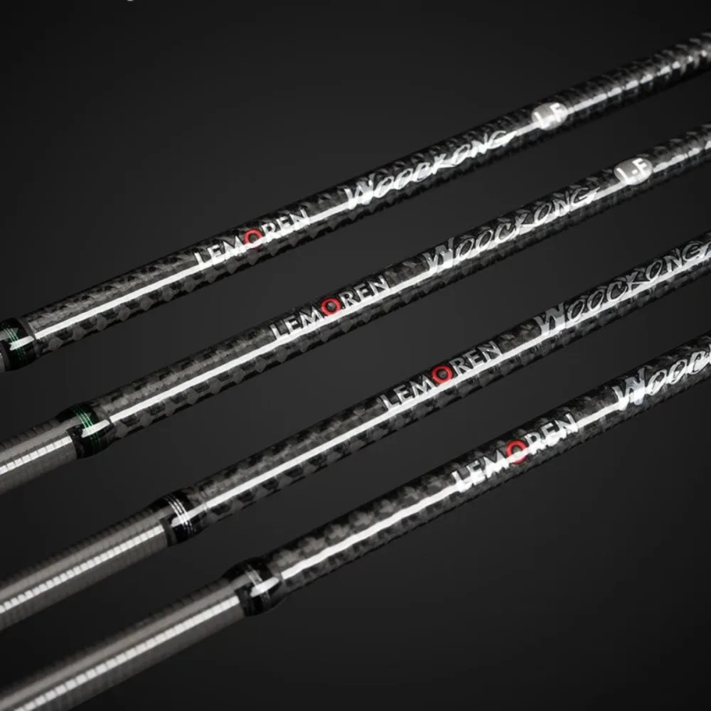 WOOCKONG L Spinning Fishing Rod Lure 2-12G Line 2-10lb  1.8-2.1M Fishing Rod Carbon Light Stream Bfs Casting Rod