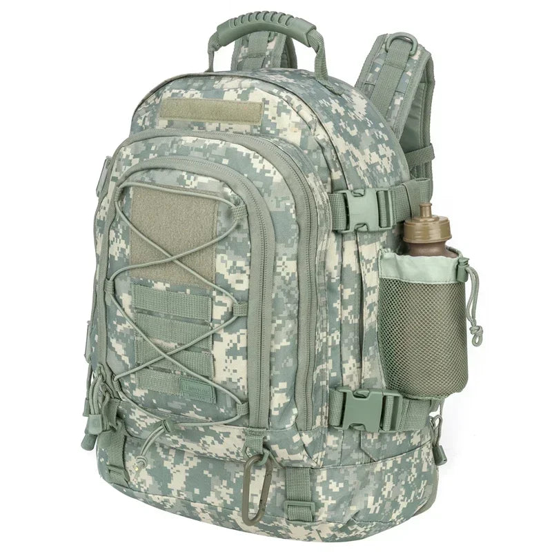 60L Military Tactical Backpack Army   Rucksack Outdoor Travel Hiking  Camping Hunting
