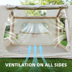 Inflatable Tents for Camping suv tent  Easy Setup Inflatable Tent Waterproof  Glamping Tents for Camping Adult 4/6/8 Person