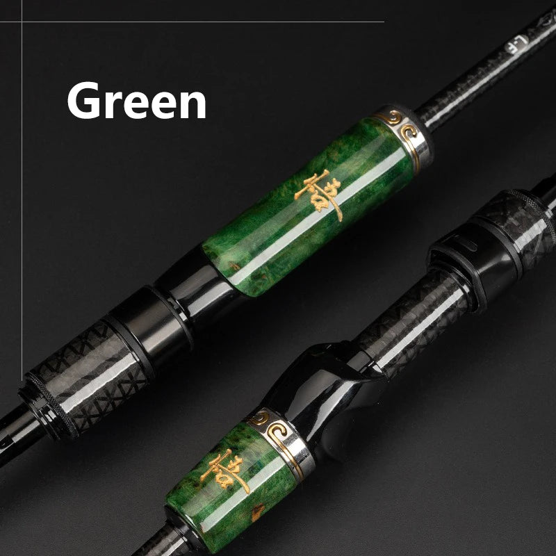 WOOCKONG L Spinning Fishing Rod Lure 2-12G Line 2-10lb  1.8-2.1M Fishing Rod Carbon Light Stream Bfs Casting Rod