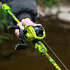 Sougayilang 1.68m/1.8m M Power Baitcasting Fishing Rod Reel Combo 30 Ton Carbon Fiber 6.3:1 Gear for Freshwater Bass Fishing