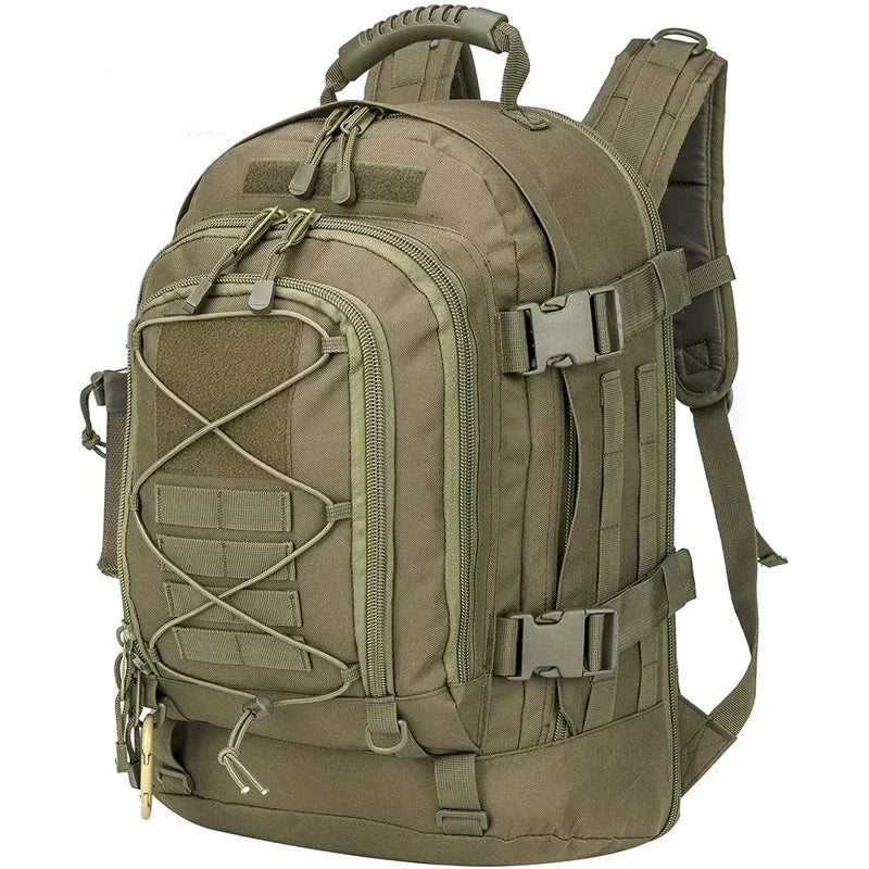60L Military Tactical Backpack Army   Rucksack Outdoor Travel Hiking  Camping Hunting