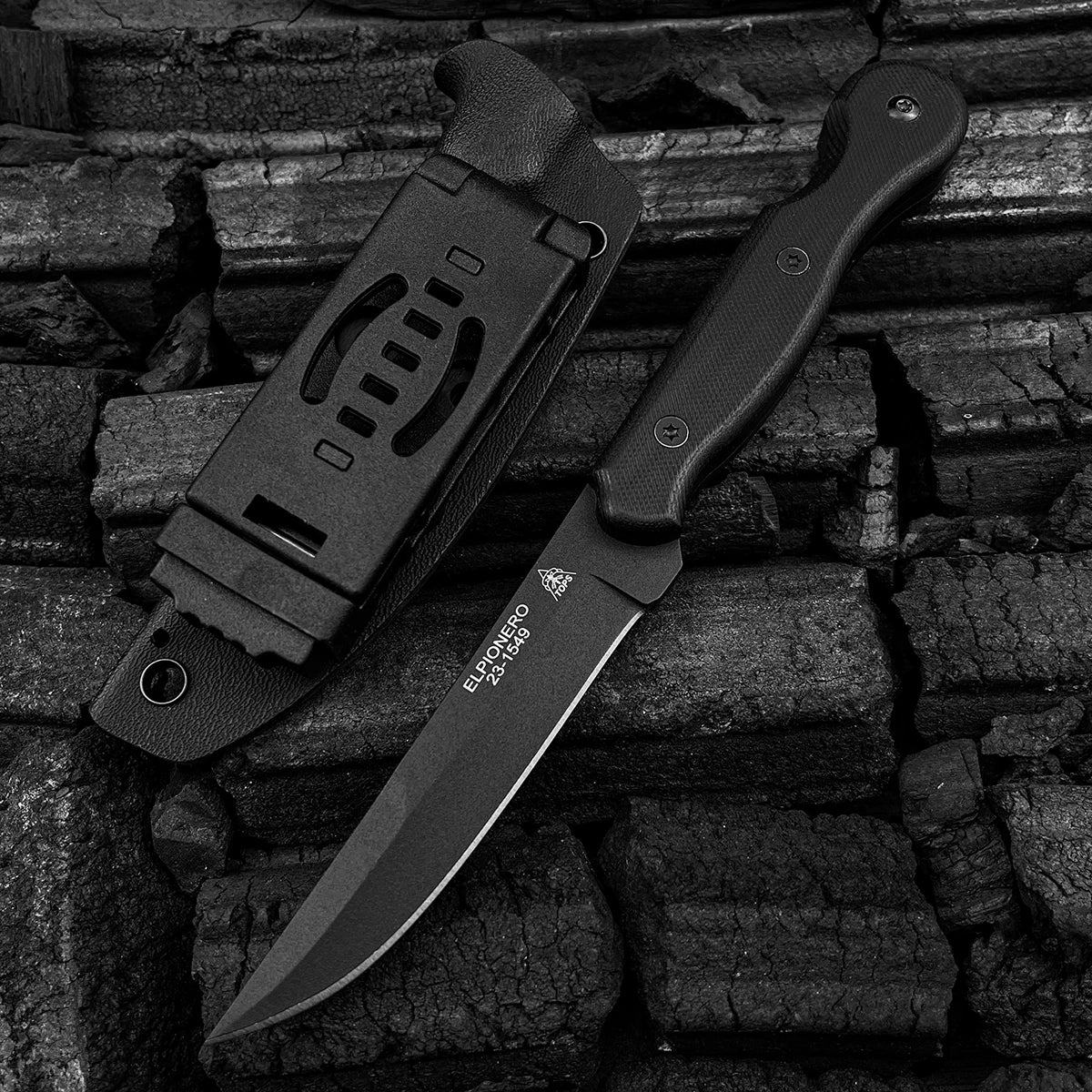 Fixed Blade knife G-10 Handles  Kydex Sheath Outdoor Hunting Survival Knife hiking self defense Tactical EDC Knife
