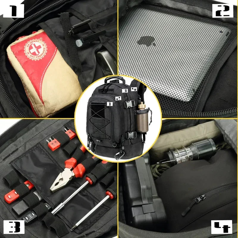 60L Tactical Backpack Hiking