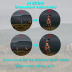 Digital Night Vision Riflescope 940nm IR Scope Sight Monocular 5X Zoom HD 1080P Video Photo 300m Night Vision for Hunting