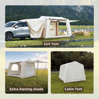 Inflatable Tents for Camping suv tent  Easy Setup Inflatable Tent Waterproof  Glamping Tents for Camping Adult 4/6/8 Person