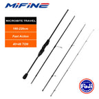 MIFINE MICROBITE TRAVEL Spinning Casting Rod 40+46T Carbon Fiber Fast Action 1.8M/1.98M/2.1M/2.2M Ultralight Lure Trout Pole