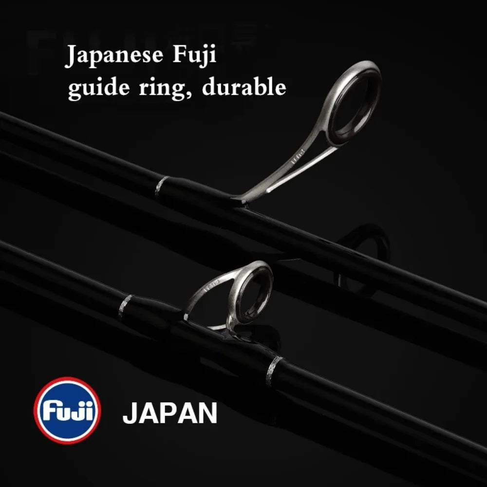 Fishing Fame - Chixi Fourth Generation - Fuji Guide Ring Ultralight Micro Bait Rod Super Soft UL Adjustment, Stream Lure Rod.