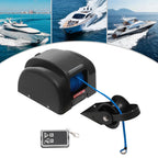 Premium 12V Electric Anchor Winch 45lbs Load 100ft Rope Remote Control Boat Windlass for Boats up to 24ft with Waterproof Design