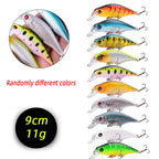 3/5/8Pcs Random Minnow Fishing Lure set High Quality Swimming Bait Wobble Bait Crankbait