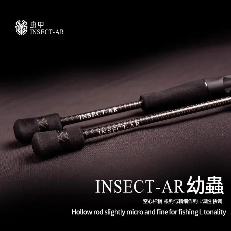 INSECT-AR Larva L Fast Action Spinning/Casting Rod Ultralight Trout Panfish Rod 1.95/2.06m