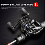 Magic Spinning Fishing Rod 1.68M 1.8M 1.98M 2.1M Moderate Fast Action Fishing Rod Lure 2-10g Line 2-10lb Light Casting Rod
