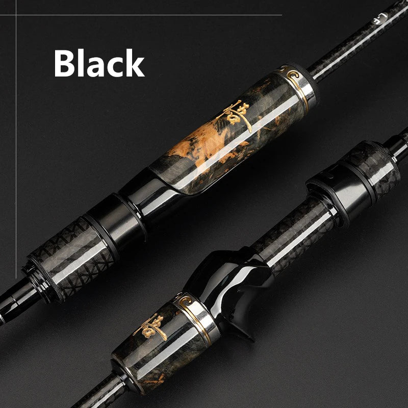 WOOCKONG L Spinning Fishing Rod Lure 2-12G Line 2-10lb  1.8-2.1M Fishing Rod Carbon Light Stream Bfs Casting Rod