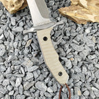 MK9 Heavy-duty Outdoor Survival Knife 9CR18MOV Steel Blade Durability Ideal Adventure Survival Perfect Hiking Traveling Tools