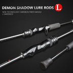 Magic Spinning Fishing Rod 1.68M 1.8M 1.98M 2.1M Moderate Fast Action Fishing Rod Lure 2-10g Line 2-10lb Light Casting Rod