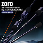 Yoofish ZORO1.45m 1.75m Light Carbon Fishing Rod 145M/H 65g/63g 175H 72g Titanium Tip  Casting Rod