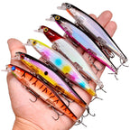 3/5/8Pcs Random Minnow Fishing Lure set High Quality Swimming Bait Wobble Bait Crankbait