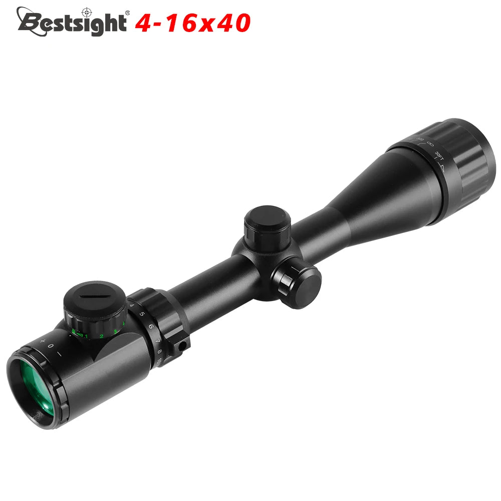 4-16X40 AOE Optics Hunting  Red&Green Dot Illuminated Sight Scope Hunting Gear